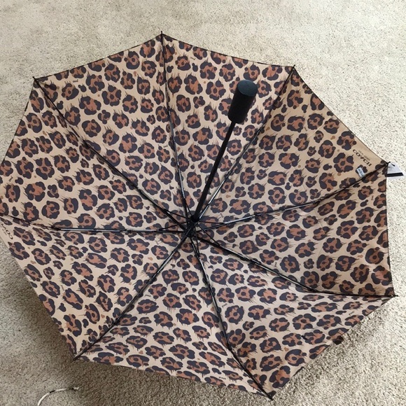 NWT! COACH wild beast Retractable umbrella - Picture 2 of 6